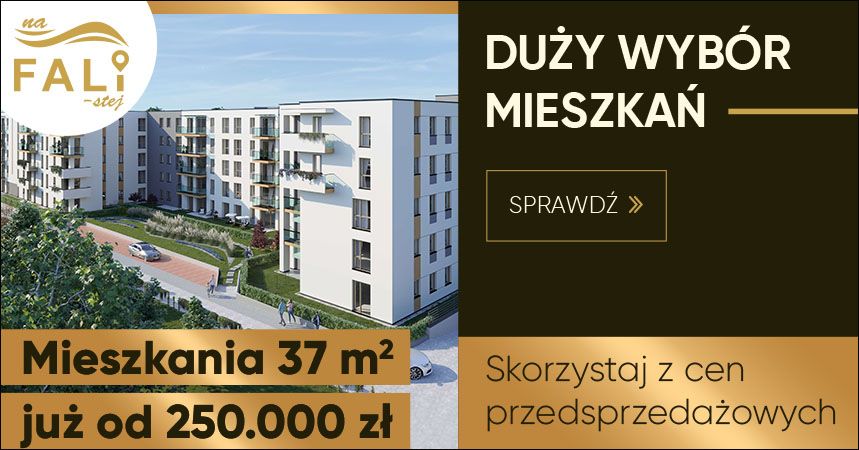 Duży wybór mieszkań