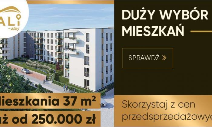 Duży wybór mieszkań