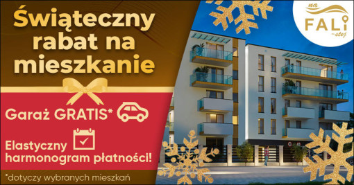 Świąteczny rabat na mieszkanie!