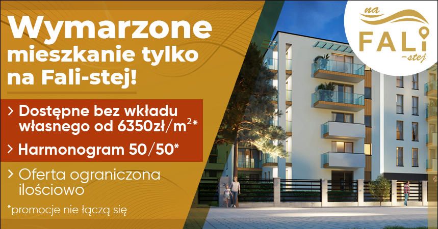 Wymarzone mieszkanie tylko na Fali-stej!