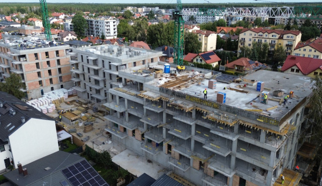 Zakończyliśmy konstrukcje budynku Andersena 13!