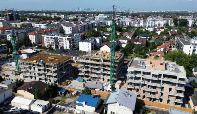 Zakończyliśmy konstrukcje budynku Jagiellońska 18!