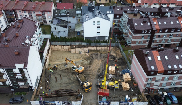 Rozpoczęliśmy wykop pod budynek!