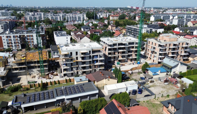 Zakończyliśmy konstrukcje budynku Jagiellońska 18A i 18B!