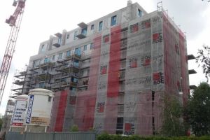 Kończą się prace murarskie na budynku AnP