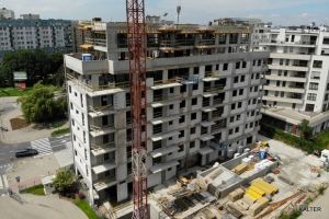 Wykonano już konstrukcję ostatniego stropu