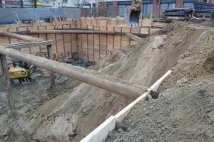 Trwają prace związane z przełożeniem sieci kanalizacyjnych