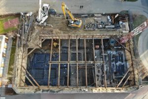 Trwają prace związane z przełożeniem sieci kanalizacyjnych