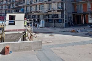 Zgodnie z grafikiem inwestycji rozpoczęliśmy demontaż rusztowań