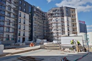 Zgodnie z grafikiem inwestycji rozpoczęliśmy demontaż rusztowań