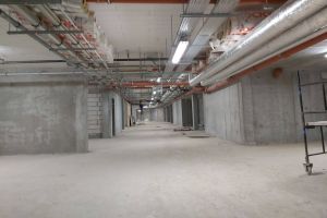 Trwają mocno zaawansowane prace związane z wykonywaniem robót elewacyjnych