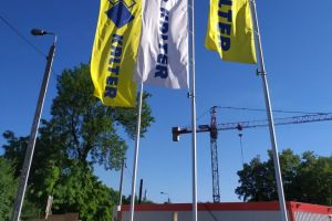 W maju zakończono wykonywanie płyty fundamentowej